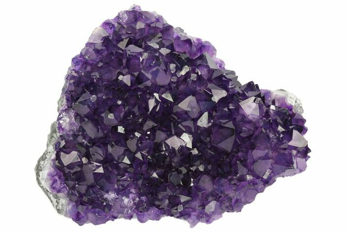 Dark Purple, Amethyst Crystal Cluster - Uruguay #122080